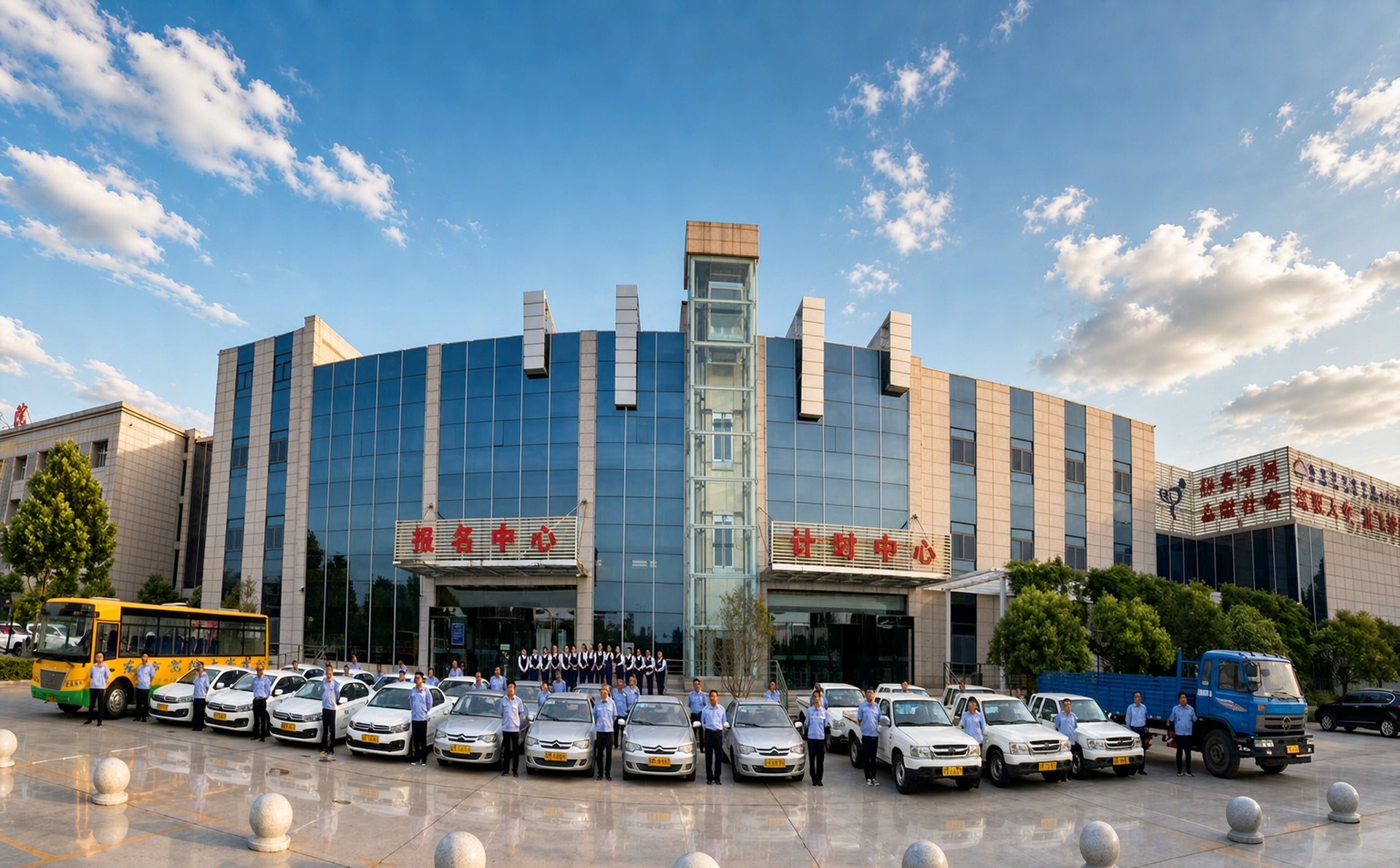运城新东方驾驶学院园区全景